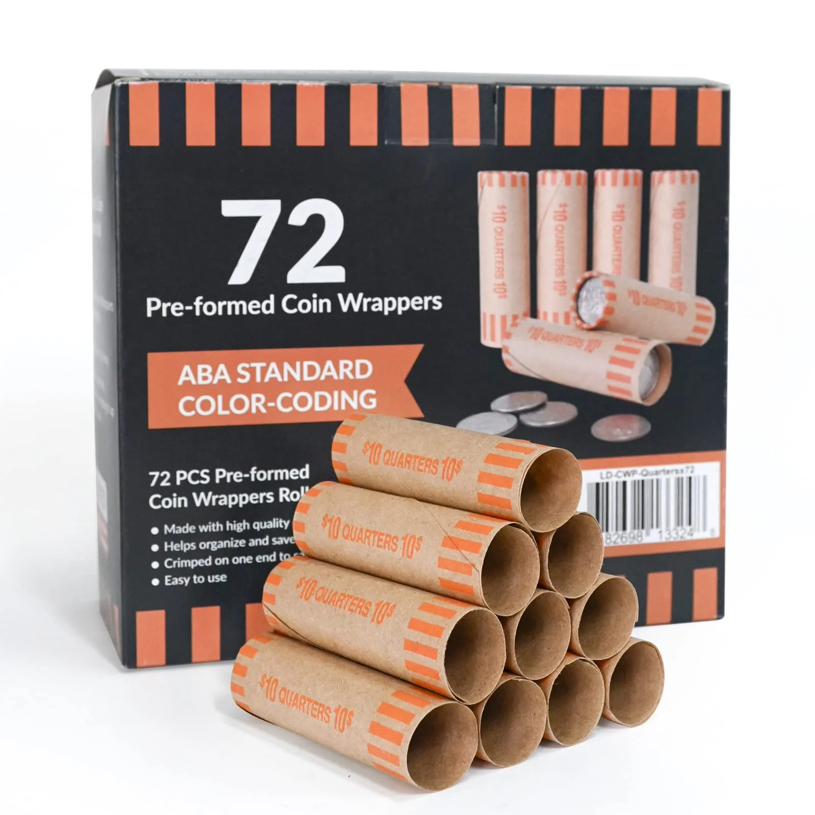 L LIKED  Preformed Coin Wrappers Rolls - Image 3