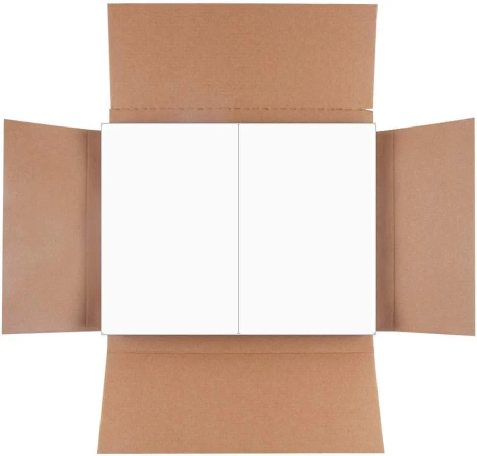 L LIKED Self Adhesive Half Sheet Shipping Labels 8.5" x 5.5" Sticker Paper for Laser & Inkjet Printers - Image 4