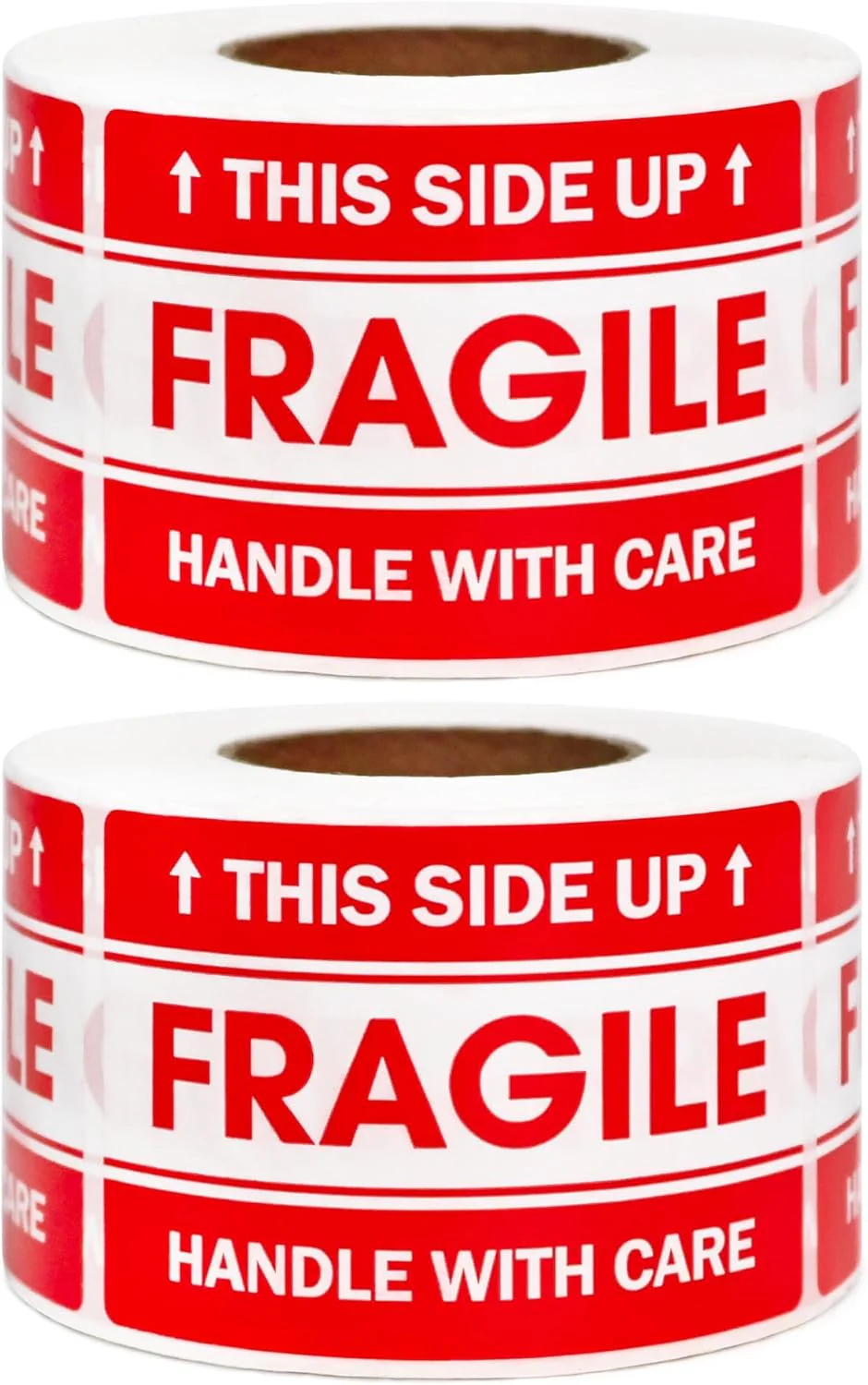 L LIKED 2"x 3" Fragile Stickers for Shipping and Moving,Strong Adhesive (Handle with Care,This Side Up) - Image 7