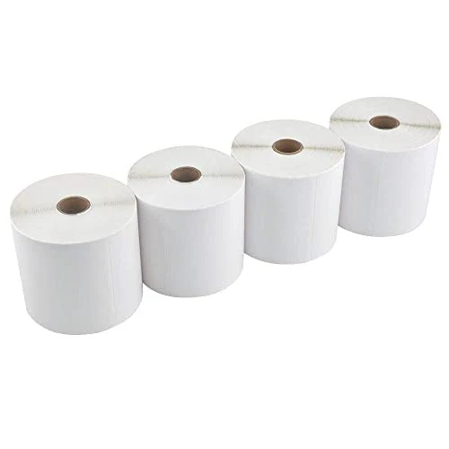 L LIKED Fanfold 4" x 6" Direct Thermal Labels, with Perforated line for Thermal Printers - Compatible Zebra & Rollo Printer (4" x 6" ) - Image 7