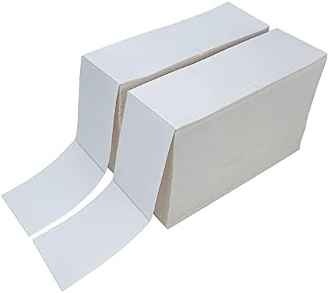 L LIKED Fanfold 4" x 6" Direct Thermal Labels, with Perforated line for Thermal Printers - Compatible Zebra & Rollo Printer (4" x 6" ) - Image 9