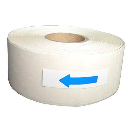 L LIKED Blank White 1 x 2 Inch Dissolvable Labels for Food Rotation Prep roll of 500 - Image 6