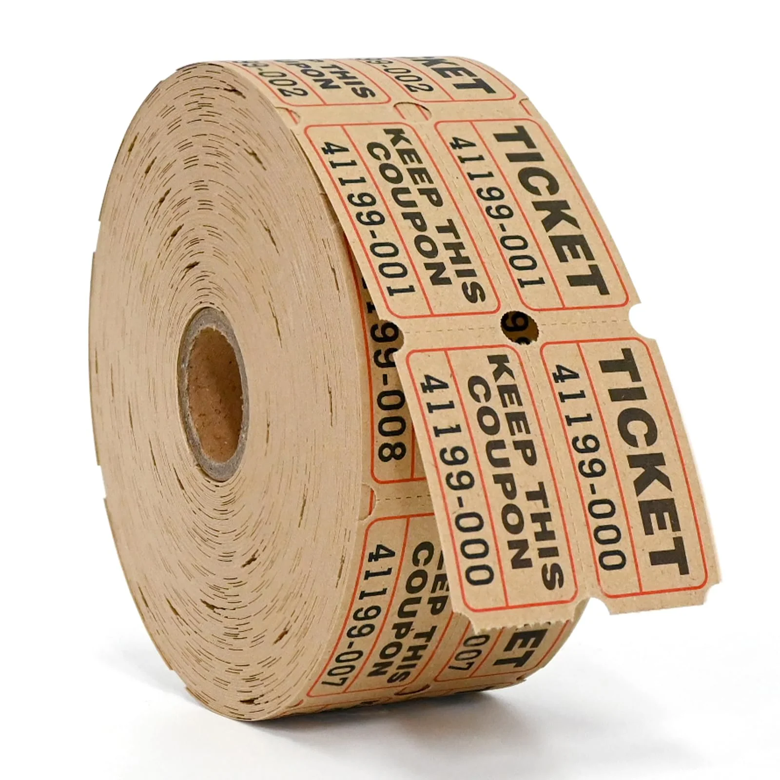 L LIKED Raffle Tickets Double Rolls 1000 per Roll 50/50 Raffle Tickets for Events, Entry, Class Reward, Fundraiser & Prizes - Image 6